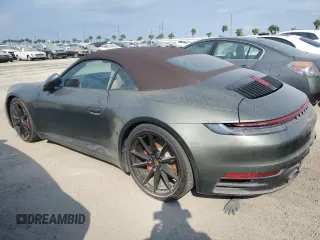 2022 Porsche 911 Carrera S with VIN WP0CB2A91NS245207, listed as a Copart auction lot 75093584 with 0 mi miles and Salvage Title. Bid and sale history available at carsss.com. Image 2.