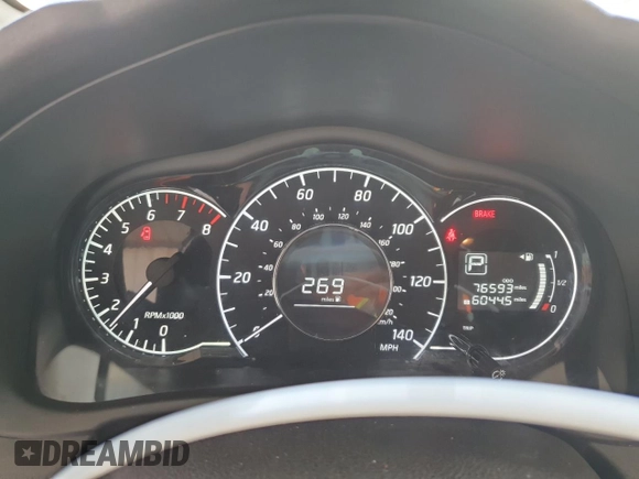2017 Nissan Note S Plus z VIN 3N1CE2CP7HL372214, wystawiony jako Copart lot #54261775 z przebiegiem 76 593 mil mil oraz Szkoda całkowita • Salvage title. Historia ofert i sprzedaży dostępna na DreamBid. Obrazek 9.
