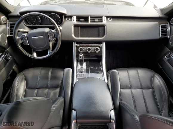 2016 Land Rover Range Rover Sport V6 HSE with VIN SALWR2PFXGA121041, listed as a Copart auction lot 48043095 with 82,131 mi miles and Salvage Title. Bid and sale history available at carsss.com. Image 8.