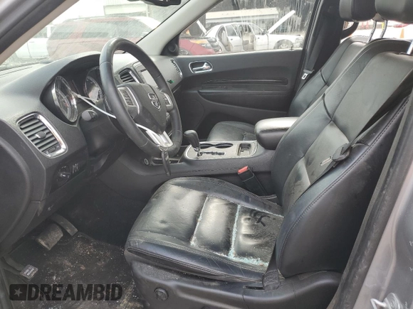 2013 Dodge Durango Crew z VIN 1C4RDHDG9DC687114, wystawiony jako Copart lot #53514085 z przebiegiem 116 120 mil mil oraz Szkoda całkowita • Salvage title. Historia ofert i sprzedaży dostępna na DreamBid. Obrazek 7.