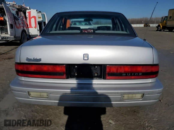1993 Buick Regal with VIN 2G4WB54TXP1424270, listed as a Copart auction lot 41926734 with 114,102 mi miles and Salvage Title. Bid and sale history available at DreamBid. Image 6.