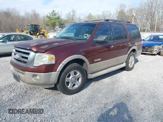 2007 Ford Expedition Eddie Bauer z VIN 1FMFU17527LA44365, wystawiony jako IAAI lot #41886317 z przebiegiem 236 422 mil mil oraz . Historia ofert i sprzedaży dostępna na DreamBid. Obrazek 2.