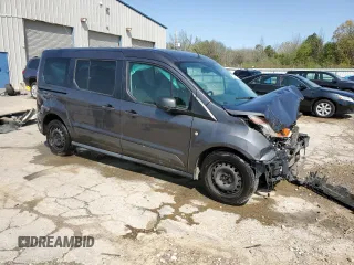 2016 Ford Transit Connect XLT with VIN NM0GE9F7XG1284389, listed as a Copart auction lot 50342195 with 201,707 mi miles and Salvage title. Bid and sale history available at DreamBid. Image 4.