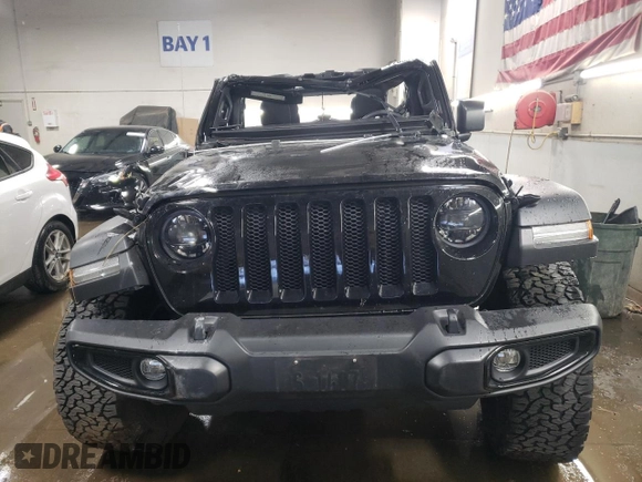 2023 Jeep Wrangler Sport Altitude with VIN 1C4HJXDG6PW635120, listed as a Copart auction lot 77864744 with 31,830 mi miles and Salvage Title. Bid and sale history available at DreamBid. Image 5.
