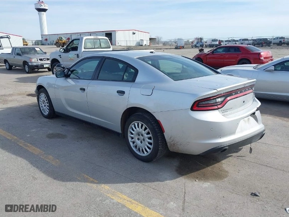 2019 Dodge Charger Police with VIN 2C3CDXKT9KH577260, listed as a IAAI auction lot 41771905 with NaN miles. Bid and sale history available at carsss.com. Image 3.