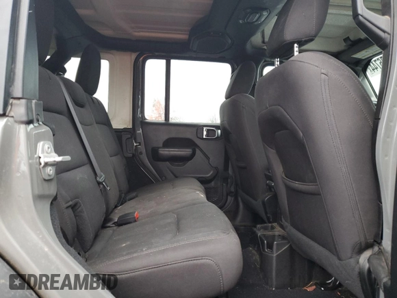 2022 Jeep Wrangler Unlimited Willys with VIN 1C4HJXDM1NW241284, listed as a Copart auction lot 83336744 with Not Provided miles and Salvage Title. Bid and sale history available at DreamBid. Image 12.