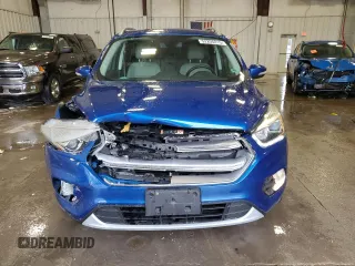 2017 Ford Escape Titanium with VIN 1FMCU9JD2HUB41143, listed as a Copart auction lot 52206015 with 126,277 mi miles and Non Repairable. Bid and sale history available at carsss.com. Image 5.