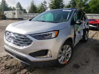 2019 Ford Edge Titanium z VIN 2FMPK3K9XKBB42665, wystawiony jako Copart lot #48865052 z przebiegiem 59 332 mil mil oraz Nie do naprawy • Non repairable. Historia ofert i sprzedaży dostępna na DreamBid. Obrazek 2.