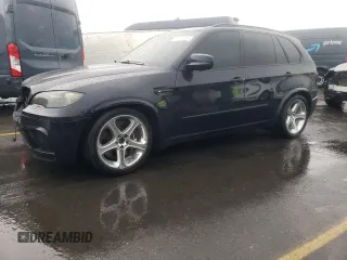 2011 BMW X5 M with VIN 5YMGY0C56BLK26406, listed as a Copart auction lot 81135054 with 145,439 mi miles and Salvage Title. Bid and sale history available at carsss.com. Image 1.