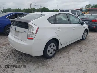 2010 Toyota Prius II with VIN JTDKN3DU1A0239874, listed as a IAAI auction lot 41938659 with Not Provided miles. Bid and sale history available at carsss.com. Image 4.