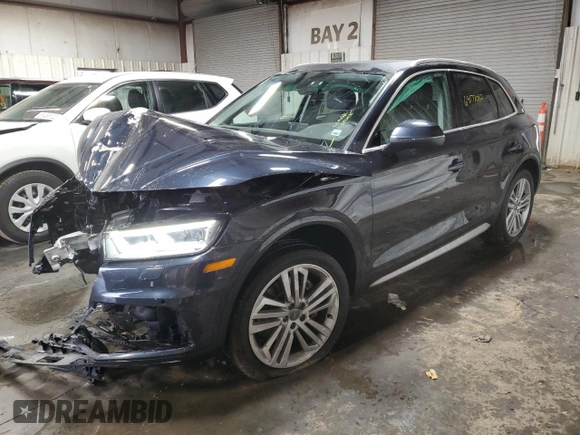 2018 Audi Q5 Premium Plus with VIN WA1BNAFY3J2024953, listed as a Copart auction lot 69177082 with 66,387 mi miles. Bid and sale history available at carsss.com. Image 1.