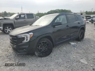 2024 GMC Terrain SLT with VIN 3GKALVEG6RL203641, listed as a Copart auction lot 53974855 with 37,997 mi miles and Salvage title. Bid and sale history available at DreamBid. Image 1.