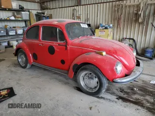 1972 Volkswagen Beetle with VIN 1122298570, listed as a Copart auction lot 78377084 with 1,150 mi miles and Salvage Title. Bid and sale history available at DreamBid. Image 4.