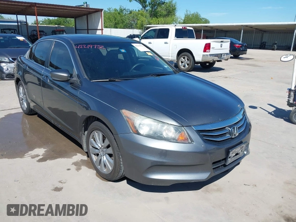 2012 Honda Accord EX with VIN 1HGCP2F77CA136232, listed as a IAAI auction lot 42219752 with 158,649 mi miles and . Bid and sale history available at DreamBid. Image 1.