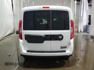 2017 Ram ProMaster City Cargo Tradesman SLT with VIN ZFBERFBBXH6D83800, listed as a Copart auction lot 75333564 with 107,509 mi miles and Salvage Title. Bid and sale history available at DreamBid. Image 6.