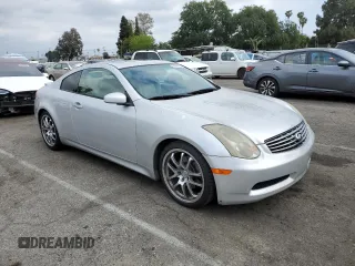 2006 Infiniti G35 with VIN JNKCV54E36M709703, listed as a Copart auction lot 53995365 with 232,817 mi miles and Non Repairable. Bid and sale history available at carsss.com. Image 4.
