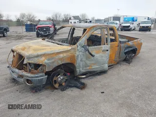 2005 Dodge Ram 2500 SLT with VIN 3D7KS28D85G713064, listed as a IAAI auction lot 41654726 with 1 mi miles. Bid and sale history available at carsss.com. Image 2.