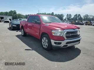 2022 Ram 1500 Lone Star with VIN 1C6RREFT1NN124615, listed as a Copart auction lot 56849265 with 89,947 mi miles and Salvage title. Bid and sale history available at DreamBid. Image 13.
