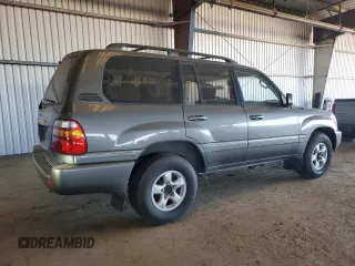 1998 Toyota Land Cruiser with VIN JT3HT05J4W0011057, listed as a Copart auction lot 42649505 with 76,189 mi miles and Salvage Title. Bid and sale history available at carsss.com. Image 3.