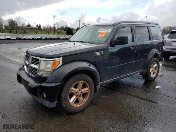 2007 Dodge Nitro SLT with VIN 1D8GU58K97W529378, listed as a Copart auction lot 44719525 with 232,699 mi miles and Salvage Title. Bid and sale history available at carsss.com. Image 1.