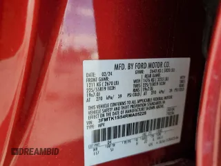 2024 Ford Mustang Mach-E Select z VIN 3FMTK1S54RMA05228, wystawiony jako Copart lot #50657025 z przebiegiem 3 420 mil mil oraz Szkoda całkowita • Salvage title. Historia ofert i sprzedaży dostępna na DreamBid. Obrazek 15.