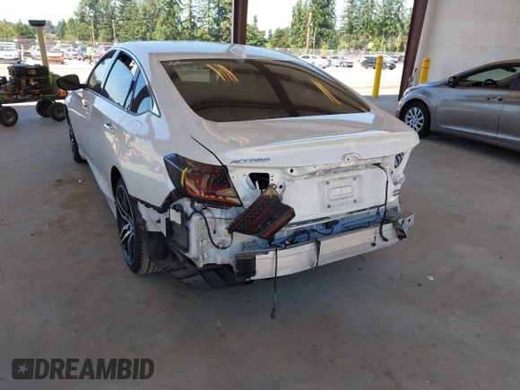2022 Honda Accord Touring with VIN 1HGCV3F90NA011671, listed as a IAAI auction lot 42743890 with 76,728 mi miles and . Bid and sale history available at DreamBid. Image 6.