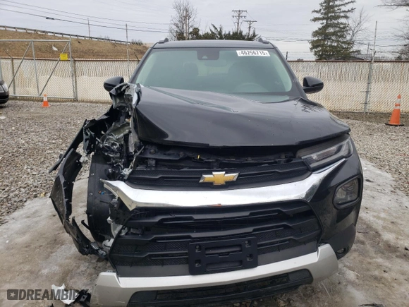 2021 Chevrolet TrailBlazer LT with VIN KL79MPS21MB162097, listed as a Copart auction lot 46256715 with 82,650 mi miles and Salvage Title. Bid and sale history available at carsss.com. Image 5.