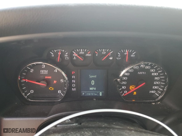 2016 GMC Sierra 1500 with VIN 1GTV2LEH4GZ328673, listed as a Copart auction lot 49794465 with 238,787 mi miles and Salvage Title. Bid and sale history available at carsss.com. Image 9.