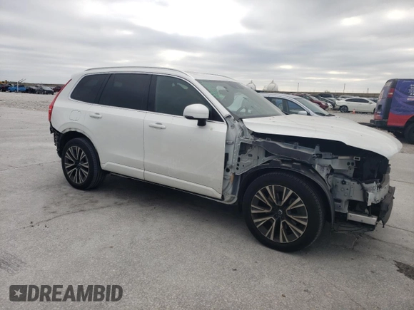 2021 Volvo XC90 Momentum with VIN YV4A22PK9M1705524, listed as a Copart auction lot 51497415 with 34,744 mi miles and Salvage Title. Bid and sale history available at carsss.com. Image 4.
