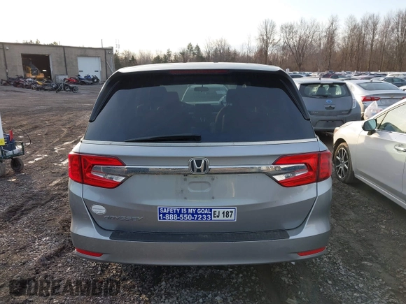 2019 Honda Odyssey LX with VIN 5FNRL6H20KB028201, listed as a IAAI auction lot 41787562 with 56,469 mi miles and . Bid and sale history available at DreamBid. Image 17.