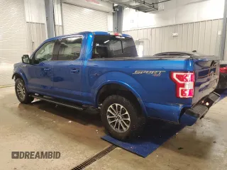 2018 Ford F-150 XL with VIN 1FTEW1EP9JFC13253, listed as a Copart auction lot 47623045 with 71,108 mi miles and Salvage title. Bid and sale history available at DreamBid. Image 2.