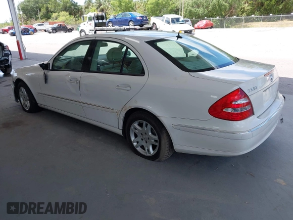 2003 Mercedes-Benz E 320 with VIN WDBUF65J43A241903, listed as a IAAI auction lot 42157490 with 122,773 mi miles and . Bid and sale history available at DreamBid. Image 3.
