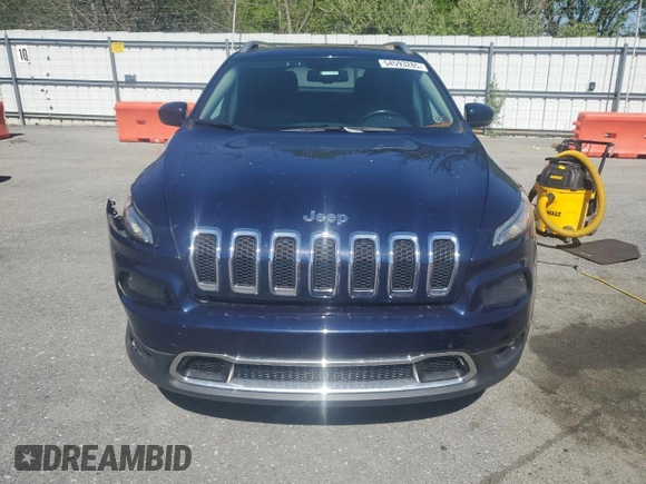 2014 Jeep Cherokee Limited with VIN 1C4PJMDB7EW231433, listed as a Copart auction lot 54593285 with 94,024 mi miles and Salvage Title. Bid and sale history available at carsss.com. Image 5.