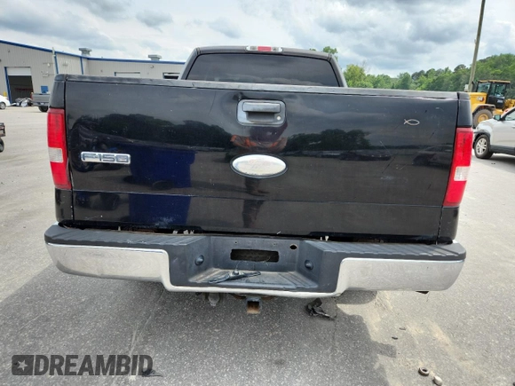 2006 Ford F-150 STX with VIN 1FTRX12W56NA72026, listed as a Copart auction lot 58832185 with 294,727 mi miles and Clean title. Bid and sale history available at DreamBid. Image 6.