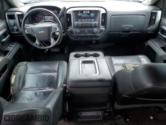 2014 Chevrolet Silverado 1500 LT with VIN 3GCUKREC6EG240496, listed as a Copart auction lot 54252085 with 185,003 mi miles and Salvage Title. Bid and sale history available at DreamBid. Image 8.
