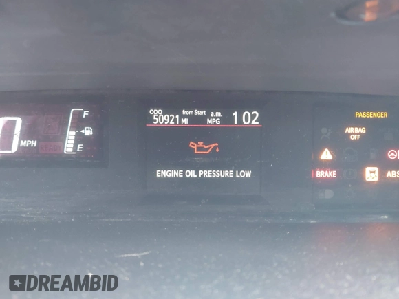 2016 Toyota Prius One with VIN JTDKDTB3XG1119782, listed as a IAAI auction lot 42041918 with 50,921 mi miles and . Bid and sale history available at DreamBid. Image 7.