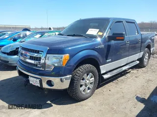 2013 Ford F-150 XL with VIN 1FTFW1ET1DFD46837, listed as a IAAI auction lot 42017411 with 120,023 mi miles. Bid and sale history available at carsss.com. Image 17.