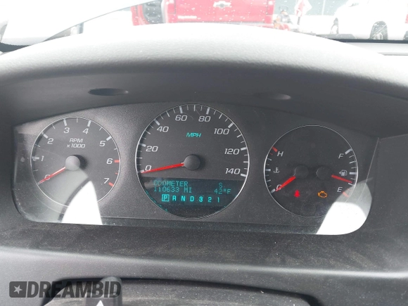 2008 Chevrolet Impala LT with VIN 2G1WT58K189233142, listed as a IAAI auction lot 41996365 with 110,633 mi miles and . Bid and sale history available at DreamBid. Image 7.