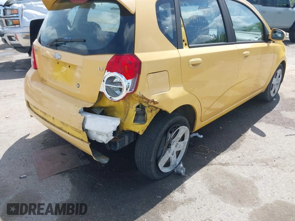 2011 Chevrolet Aveo 2LT with VIN KL1TG6DE9BB126633, listed as a IAAI auction lot 41944289 with Not provided miles and . Bid and sale history available at DreamBid. Image 6.