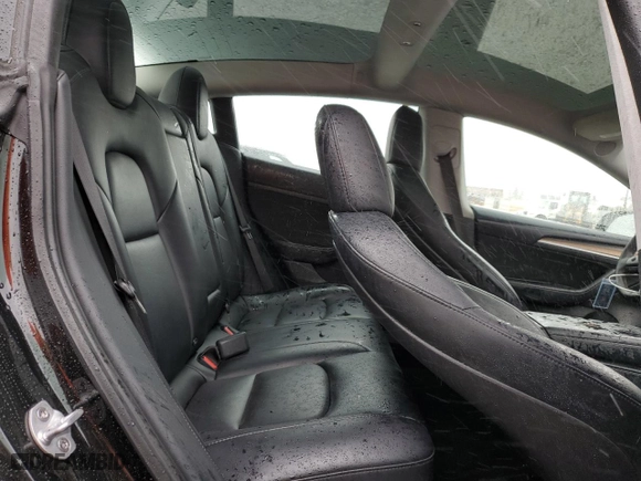 2023 Tesla Model 3 with VIN 5YJ3E1EA0PF455450, listed as a Copart auction lot 45423875 with 73,471 mi miles and Salvage Title. Bid and sale history available at carsss.com. Image 10.