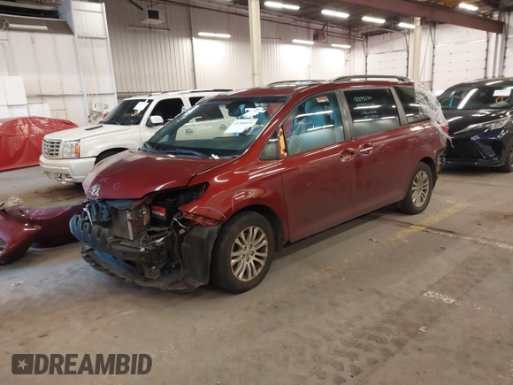 2016 Toyota Sienna XLE with VIN 5TDYK3DCXGS697980, listed as a IAAI auction lot 41500895 with 94,750 mi miles and . Bid and sale history available at DreamBid. Image 23.