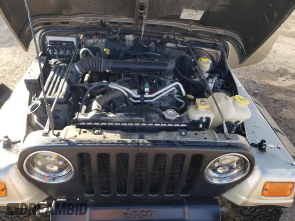 2005 Jeep Wrangler Sport with VIN 1J4FA49S95P311101, listed as a Copart auction lot 42558365 with 108,272 mi miles and Salvage Title. Bid and sale history available at carsss.com. Image 11.