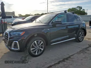2022 Audi Q5 S line Premium Plus с VIN WA1EAAFYXN2088065, выставлен на аукционе Copart как лот 57692385 с пробегом 51 313 миль миль и Списание • Salvage title. История ставок и продаж доступна на DreamBid. Изображение 1.