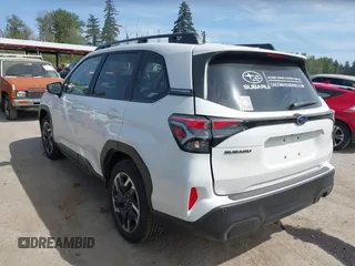 2025 Subaru Forester Limited с VIN JF2SLDRC7SH483870, выставлен на аукционе IAAI как лот 42164753 с пробегом 1 538 миль миль и . История ставок и продаж доступна на DreamBid. Изображение 3.