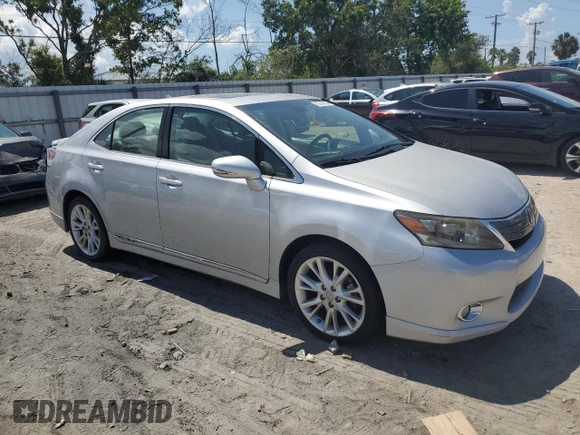 2010 Lexus HS 250h z VIN JTHBB1BA3A2013814, wystawiony jako Copart lot #72218104 z przebiegiem 191 159 mil mil oraz Czysty tytuł • Clean title. Historia ofert i sprzedaży dostępna na DreamBid. Obrazek 4.