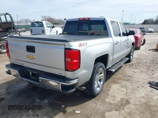 2015 Chevrolet Silverado 1500 LTZ with VIN 3GCUKSEC3FG522605, listed as a IAAI auction lot 41798226 with 156,541 mi miles and . Bid and sale history available at DreamBid. Image 4.
