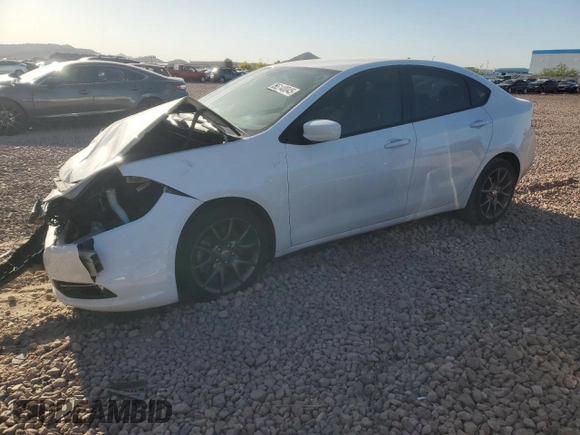 2013 Dodge Dart SXT with VIN 1C3CDFBA8DD300639, listed as a Copart auction lot 55140045 with 115,425 mi miles and Salvage title. Bid and sale history available at DreamBid. Image 1.