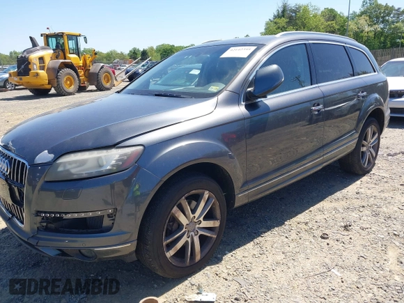 2011 Audi Q7 3.0L TDI Prestige with VIN WA1VMAFE1BD008830, listed as a IAAI auction lot 42142395 with 172,486 mi miles. Bid and sale history available at carsss.com. Image 2.