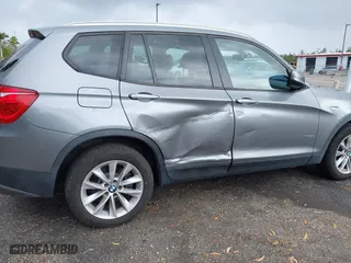 2013 BMW X3 xDrive28i with VIN 5UXWX9C57D0A13000, listed as a IAAI auction lot 41070011 with 126,246 mi miles. Bid and sale history available at carsss.com. Image 6.