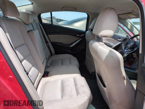 2016 Mazda 6 i Sport with VIN JM1GJ1U52G1410942, listed as a Copart auction lot 51810155 with 163,488 mi miles and Salvage Title. Bid and sale history available at DreamBid. Image 10.